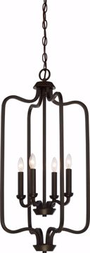 Picture of NUVO Lighting 60/5900 Willow - 4 Light Caged Pendant