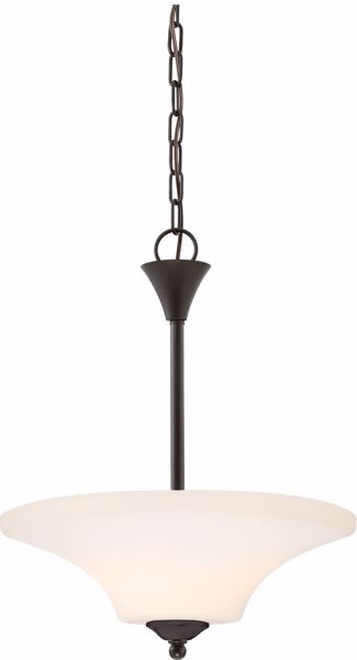 Picture of NUVO Lighting 60/6307 Fawn 2 Light Pendant Fixture - Mahogany Bronze Finish