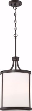 Picture of NUVO Lighting 60/6326 Denver 3 Light Pendant Fixture - Mahogany Bronze Finish