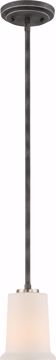Picture of NUVO Lighting 60/6377 Chester - 1 Light Mini Pendant Fixture - Iron Black Finish