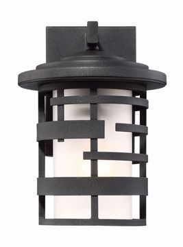 Picture of NUVO Lighting 60/6401 Lansing - 1 Light 10" Outdoor Wall Lantern With Etched Glass