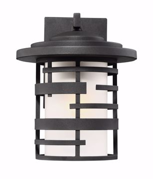 Picture of NUVO Lighting 60/6402 Lansing - 1 Light 12" Outdoor Wall Lantern With Etched Glass
