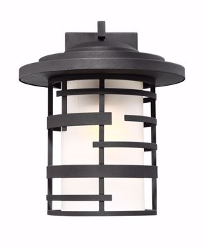 Picture of NUVO Lighting 60/6403 Lansing - 1 Light 14" Outdoor Wall Lantern With Etched Glass