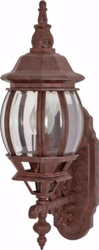 Picture of NUVO Lighting 60/886 Central Park - 1 Light - 20" - Wall Lantern - with Clear Beveled Glass