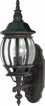 Picture of NUVO Lighting 60/887 Central Park - 1 Light - 20" - Wall Lantern - with Clear Beveled Glass