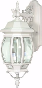 Picture of NUVO Lighting 60/891 Central Park - 3 Light - 22" - Wall Lantern - with Clear Beveled Glass
