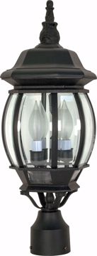 Picture of NUVO Lighting 60/899 Central Park - 3 Light - 21" - Post Lantern - with Clear Beveled Glass