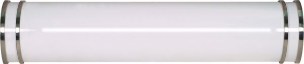 Picture of NUVO Lighting 60/906R Glamour - 2 Light - 25" - Vanity - Fluorescent - (2) F17T8