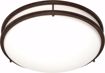 Picture of NUVO Lighting 60/908 Glamour - 3 Light CFL - 13" - Flush Mount - (3) 13w GU24 / Lamps Included