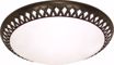 Picture of NUVO Lighting 60/925 Rustica - 3 Light CFL - 17" - Flush Mount - (3) 18w GU24 / Lamps Included