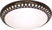 Picture of NUVO Lighting 60/926 Rustica - 3 Light CFL - 27" - Flush Mount - (3) 18w GU24 / Lamps Included