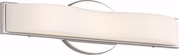 Picture of NUVO Lighting 62/1091 Surf LED 16" Vanity Fixture - Polished Nickel Finish