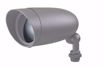 Picture of NUVO Lighting 62/1204 LED Landscape Flood 9 Watt; Light Gray Finish