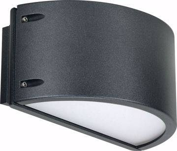 Picture of NUVO Lighting 62/1223 Genova LED Wall Sconce; Anthracite Finish