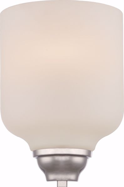 Picture of NUVO Lighting 62/381 Kirk - 1 Light Wall Sconce with Etched Opal Glass - LED Omni Included