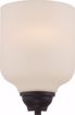 Picture of NUVO Lighting 62/391 Kirk - 1 Light Wall Sconce with Etched Opal Glass - LED Omni Included