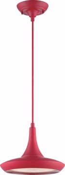Picture of NUVO Lighting 62/447 Fantom - LED Colored Pendant with Rayon Wire