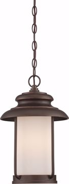 Picture of NUVO Lighting 62/635 Bethany - LED Outdoor Hanging with Satin White Glass
