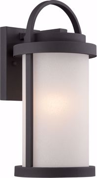 Picture of NUVO Lighting 62/651 Willis - LED Outdoor Small Wall with Antique White Glass