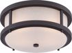 Picture of NUVO Lighting 62/653 Willis - LED Outdoor Flush Fixture with Antique White Glass