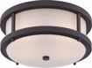 Picture of NUVO Lighting 62/653 Willis - LED Outdoor Flush Fixture with Antique White Glass