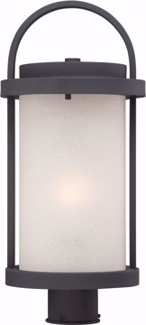 Picture of NUVO Lighting 62/654 Willis - LED Outdoor Post with Antique White Glass