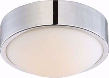 Picture of NUVO Lighting 62/771 Perk - 9" LED Flush with White Glass