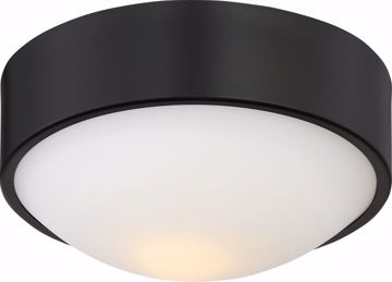 Picture of NUVO Lighting 62/773 Perk - 9" LED Flush with White Glass