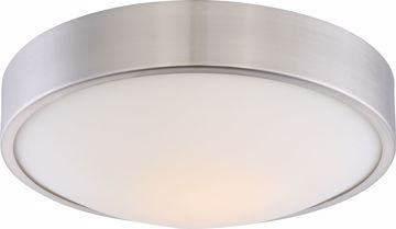 Picture of NUVO Lighting 62/775 Perk - 13" LED Flush with White Glass