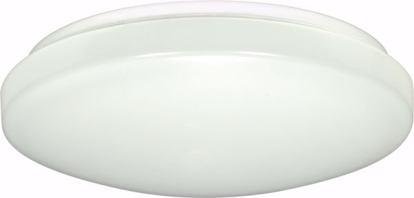 Picture of NUVO Lighting 62/791 11" Flush Mounted LED Light Fixture - White Finish; 120-277volts