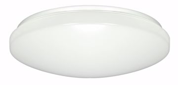 Picture of NUVO Lighting 62/792 14" Flush Mounted LED Light Fixture - White Finish; 120-277volts