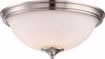 Picture of NUVO Lighting 62/809 Tess Flush; Brushed Nickel Finish