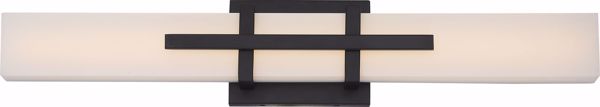 Picture of NUVO Lighting 62/874 Grill - Double LED Wall Sconce; Aged Bronze Finish