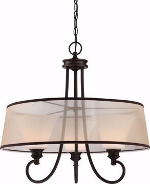 Picture of NUVO Lighting 62/907 Tess Pendant; Aged Bronze Finish