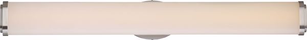 Picture of NUVO Lighting 62/915 Pace 36" LED Wall Sconce - Brushed Nickel Finish White Acrylic Lens