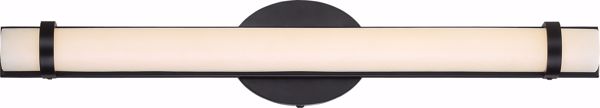 Picture of NUVO Lighting 62/934 Slice - Double LED Wall Sconce; Aged Bronze Finish