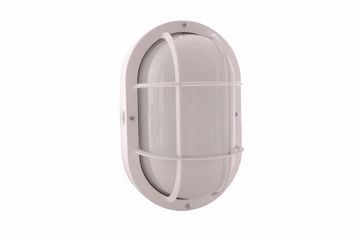 Picture of NUVO Lighting 65/113 20W LED Bulk Head Fixture - White Finish