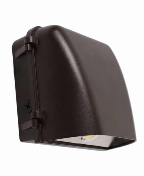 Picture of NUVO Lighting 65/132 LED Small Wall pack; 18 Watt; Bronze Finish