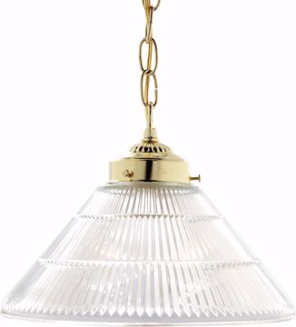 Picture of NUVO Lighting SF76/255 1 Light - 12" - Pendant - Prismatic Cone Shade