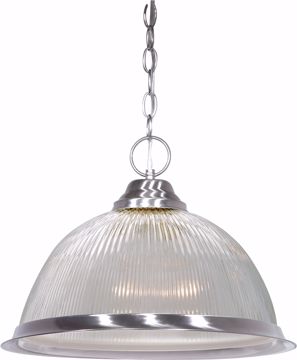 Picture of NUVO Lighting SF76/446 1 Light - 15" - Pendant - Clear Prismatic Dome