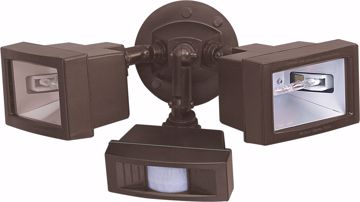 Picture of NUVO Lighting SF76/507 2 Light - 15" - Flood Light; Exterior - Twin Mini Halogen w/Motion Sensor