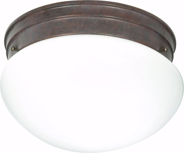 Picture of NUVO Lighting SF76/602 2 Light - 10" - Flush Mount - Medium White Mushroom