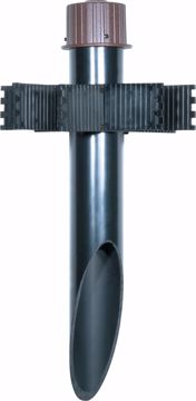 Picture of NUVO Lighting SF76/639 Mounting Post; 2" Diameter; Old Bronze Finish