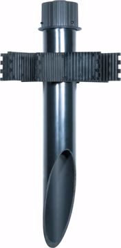 Picture of NUVO Lighting SF76/640 Mounting Post; 2" Diameter; Dark Bronze Finish