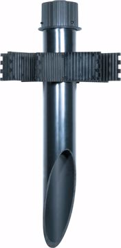 Picture of NUVO Lighting SF76/641 Mounting Post; 3" Diameter; Dark Bronze Finish