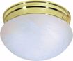 Picture of NUVO Lighting SF76/675 2 Light - 10" - Flush Mount - Medium Alabaster Mushroom