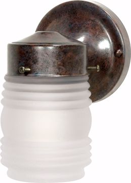 Picture of NUVO Lighting SF76/700 1 Light - 6" - Porch; Wall - Mason Jar with Frosted Glass