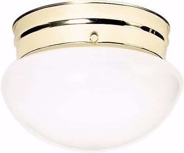 Picture of NUVO Lighting SF77/061 2 Light - 10" - Flush Mount - Medium White Mushroom