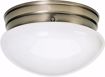 Picture of NUVO Lighting SF77/924 2 Light - 10" - Flush Mount - Medium White Mushroom