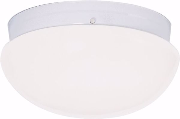 Picture of NUVO Lighting SF77/987 2 Light - 12" - Flush Mount - Large White Mushroom